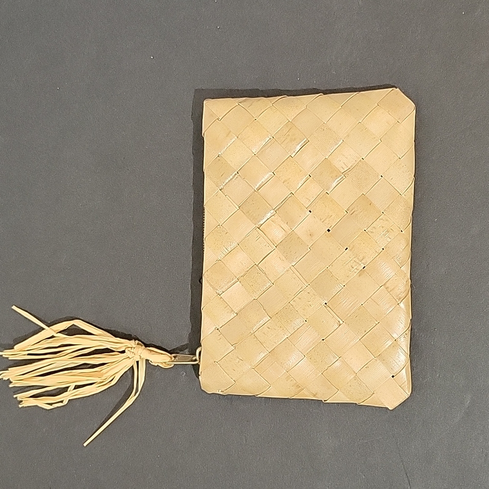 Woven Zippered Coin Purse